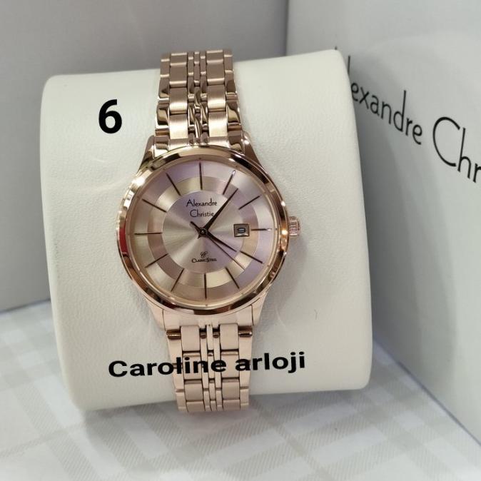 JAM TANGAN WANITA ALEXANDRE CHRISTIE AC8348LD barang ada