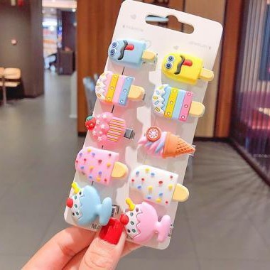 Jepit Rambut Anak Set Karakter