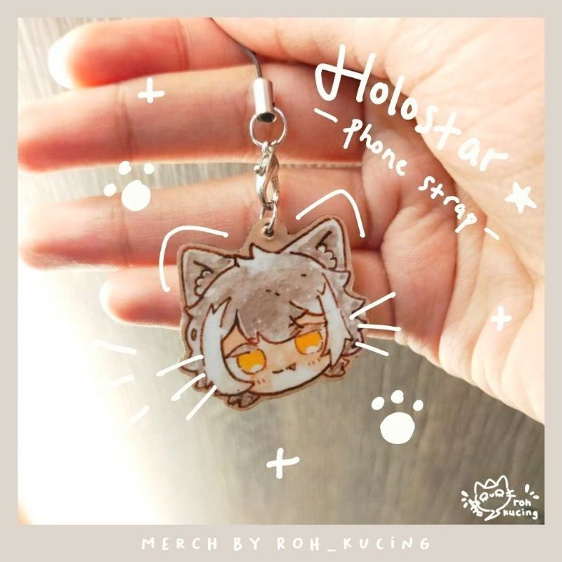 [roh_kucing] Phone strap Holostars