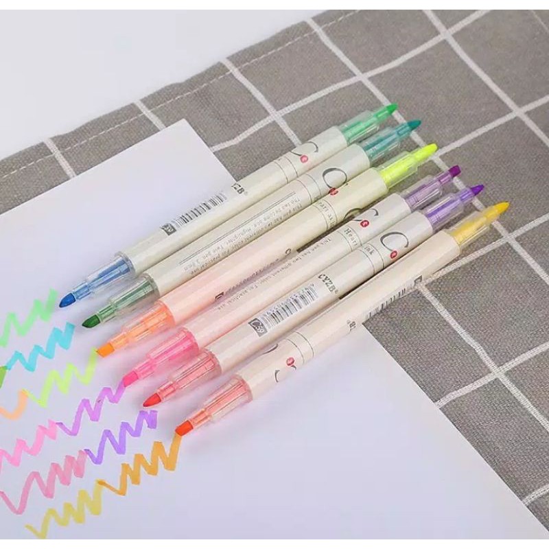 

1 set stabilo warna-warni