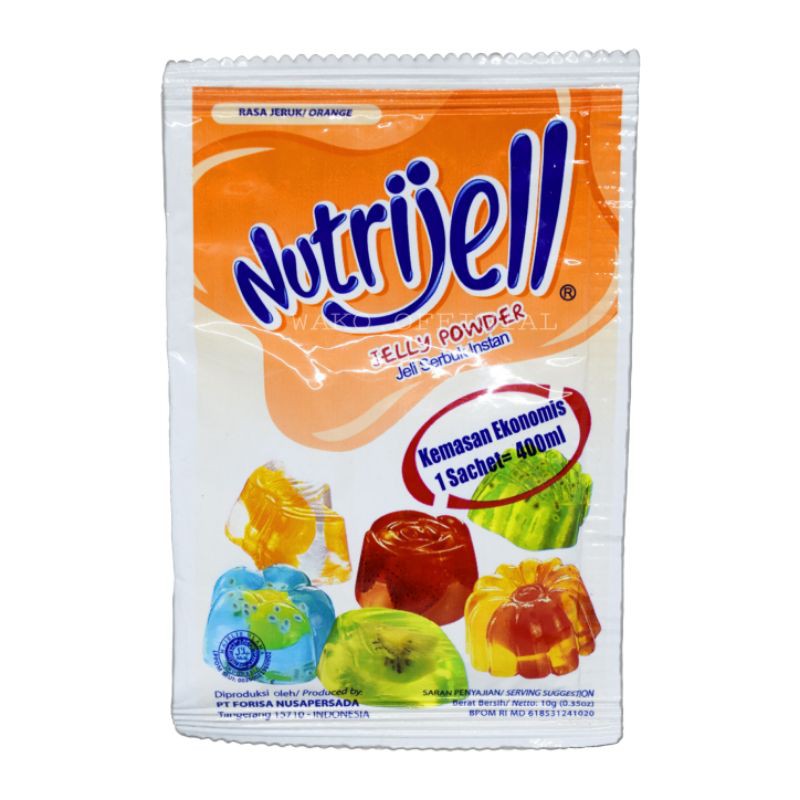 

Nutrijell Jelly Powder Rasa Jeruk (10gr)