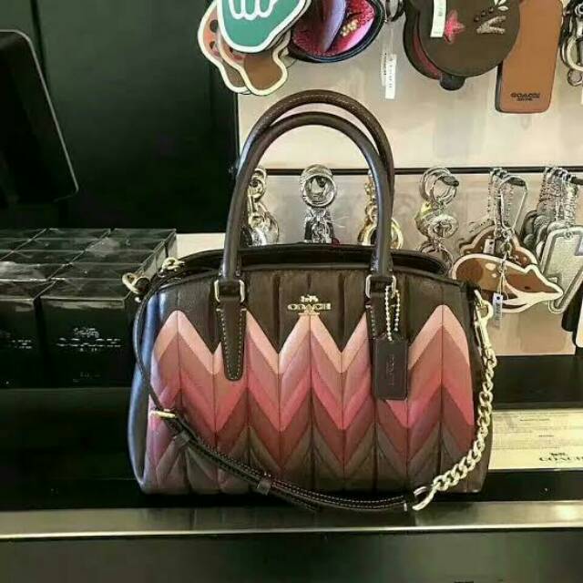 COACH Mini Sage Carryall with Ombre tas original totebag authentic asli bag