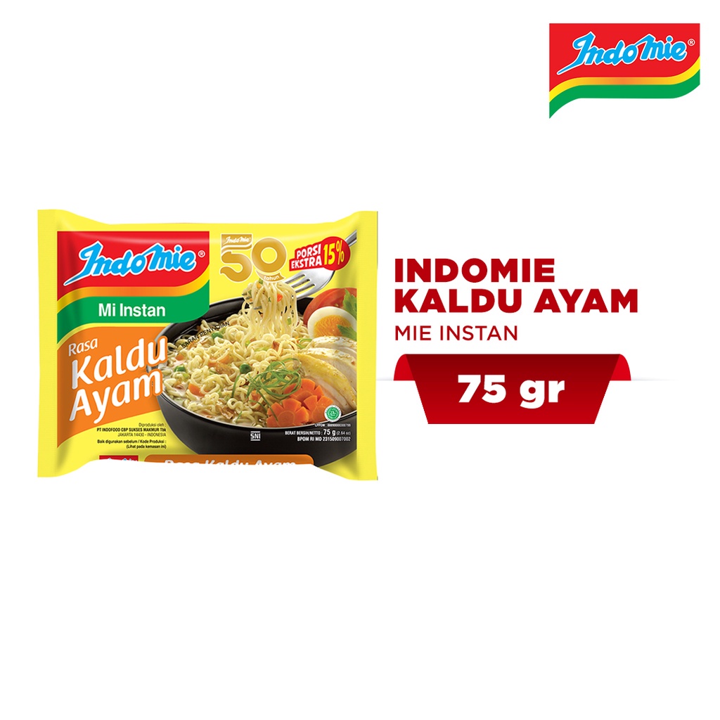 

Indomie Kaldu Ayam 75 gr