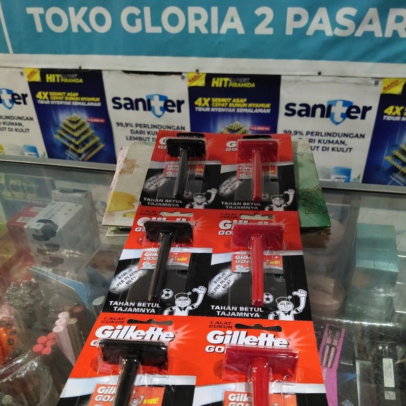 Gillete Goal Klik Alat Cukur/ pisau cukur/ cukuran. Asli, Original 100% ❣️ GloriaKosmetikPLG