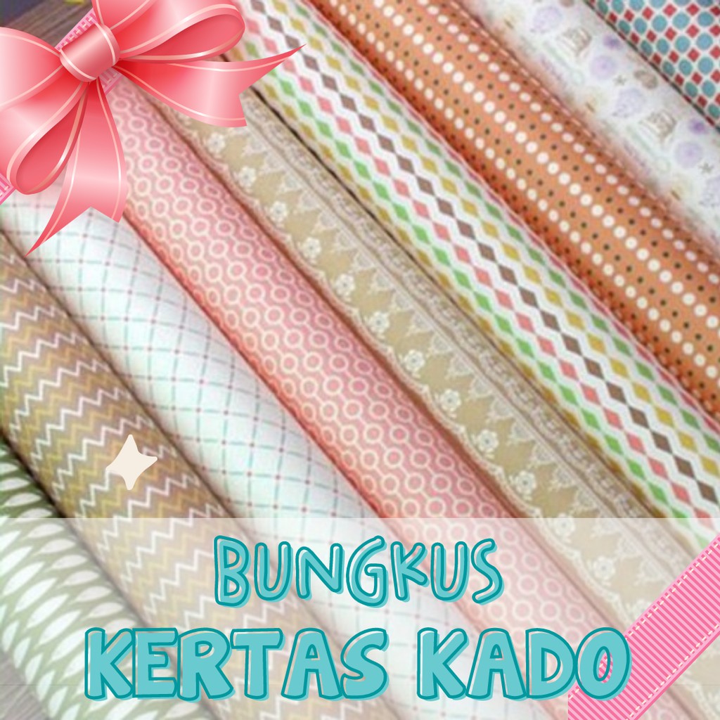 

Bungkus Kertas Kado / Gift Wrapping