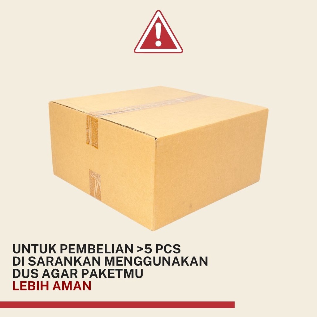 

Dus Tambahan (Extra Dus) - Agar Paket Lebih Aman