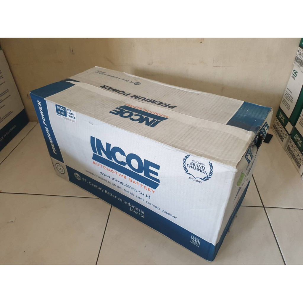 AKI GENSET INCOE PREMIUM ASTRA N150 / 145G51 AKI BASAH 12V / 150Ah