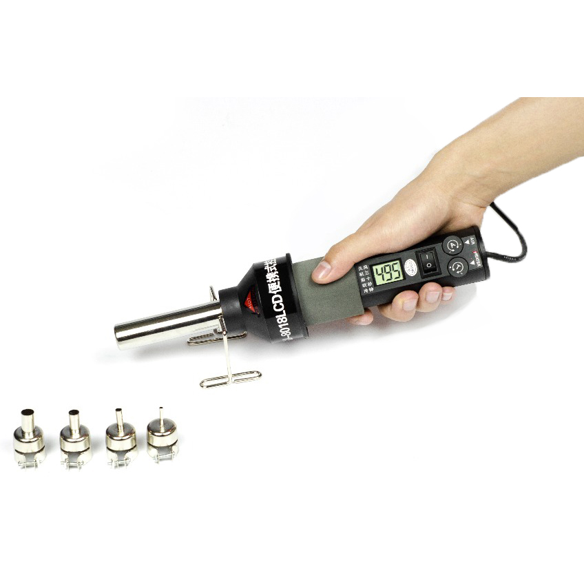 Heat Gun Elektronik Display 8018LCD 220V 450W - GJ-8018LCD