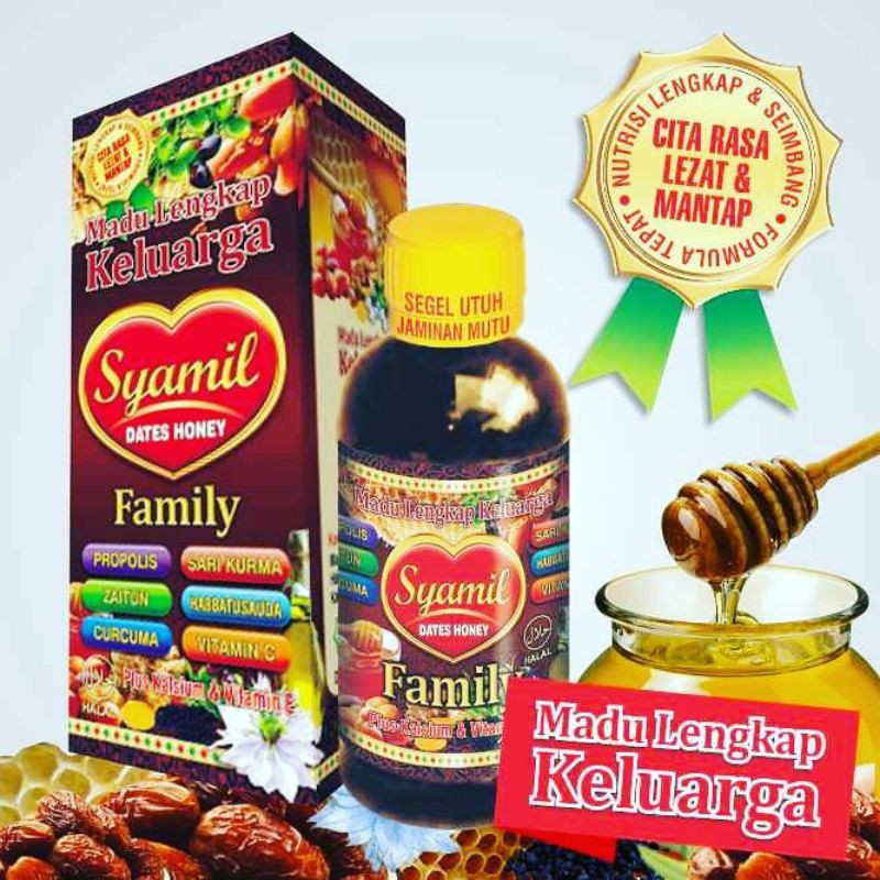 

Madu Syamil family - Madu anak syamil 200 gram