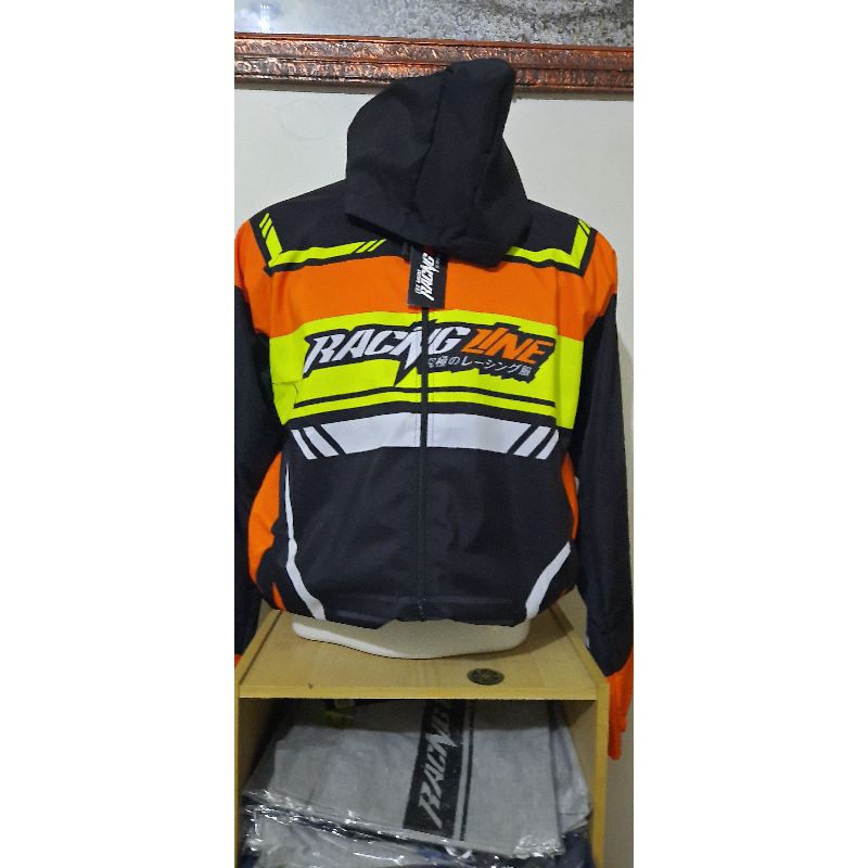 jaket parasut racing line
