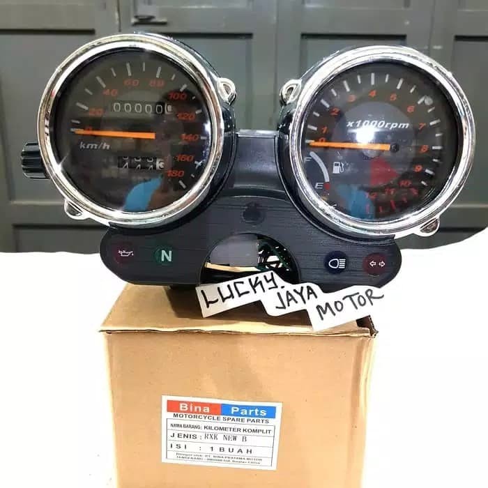 Speedometer Kilometer Spidometer Km assy Rx king Rxking rxk New Black-4