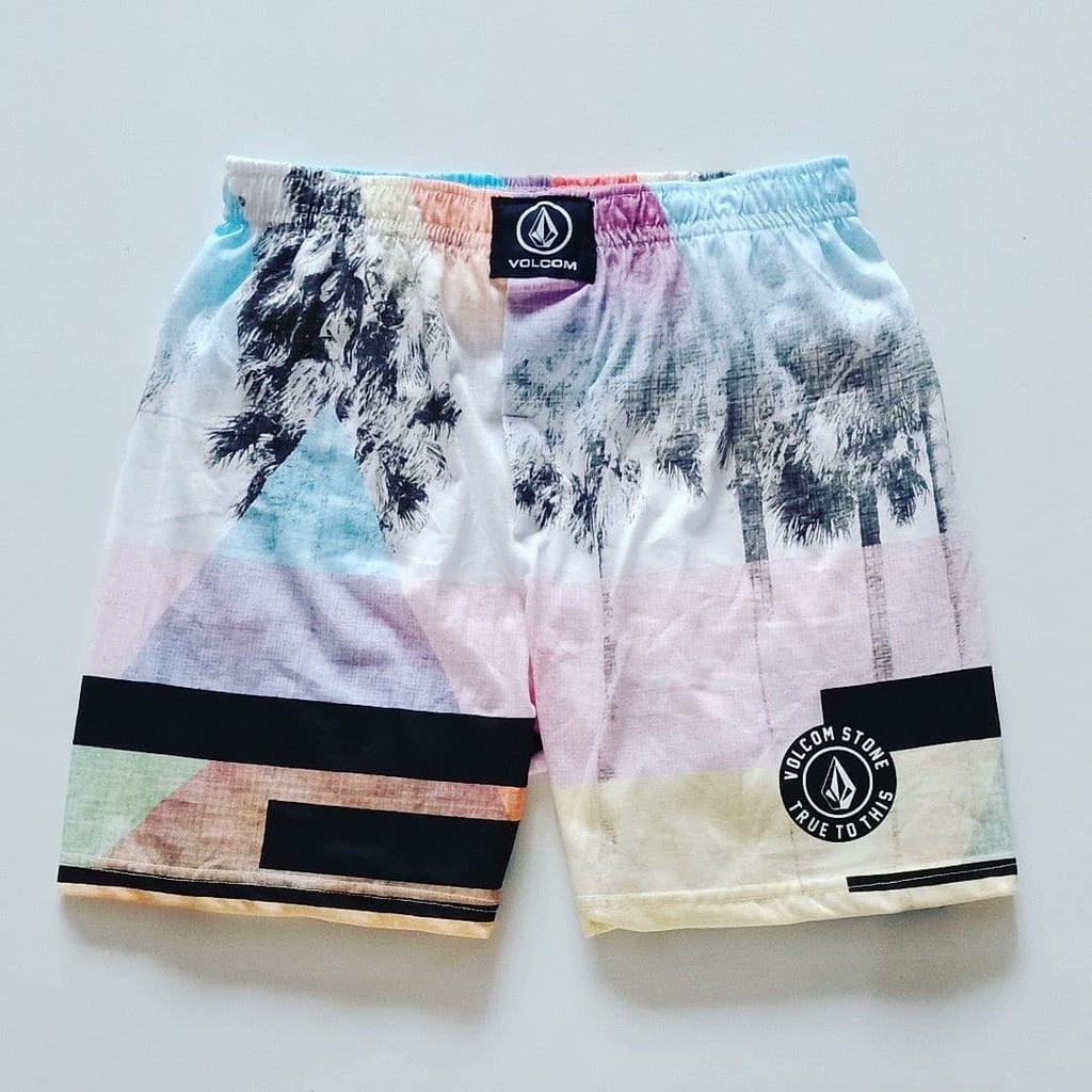 CELANA PENDEK PANTAI SANTAI BOXER VOLCOM PRIA WANITA