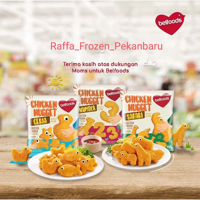 

Belfoods Nugget Bentuk Angka, Huruf & Hewan | Premium