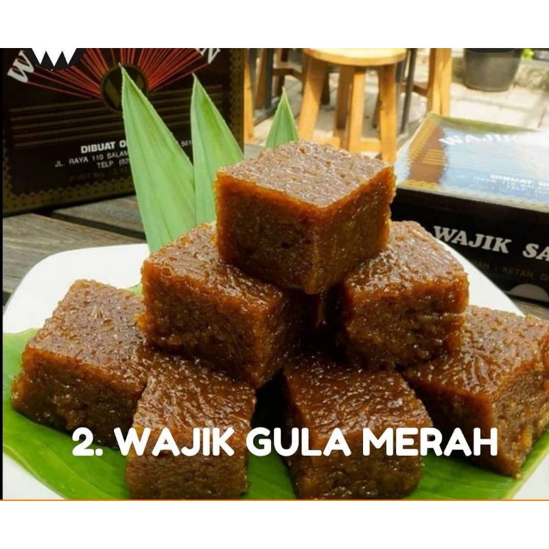 

Asli Magelang Wajik Salaman Rasa Pandan atau Gula Merah 450g