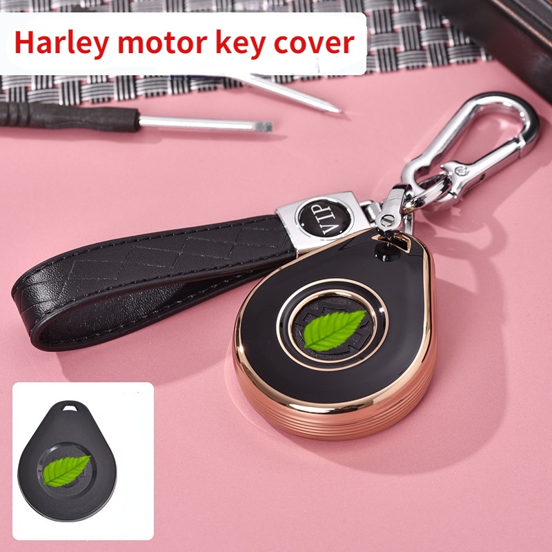 Soft TPU Car Key Case Cover Untuk Harley Motor Sensing Keypack Street Fighter Harley X48XL883/1200Gantungan Kunci