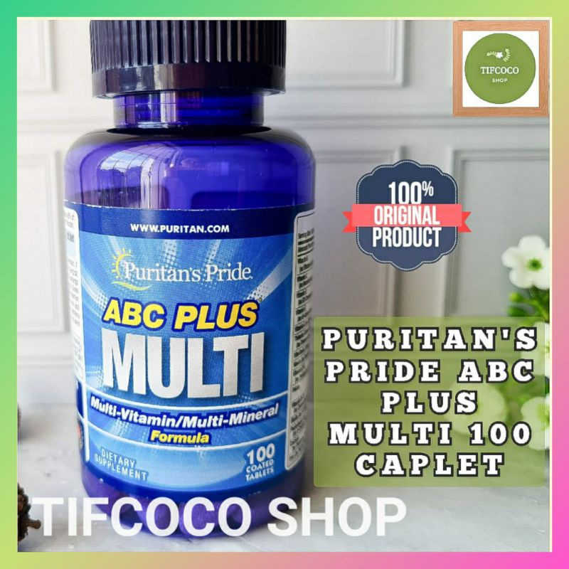 PURITAN PRIDE ABC PLUS MULTI 100 C
