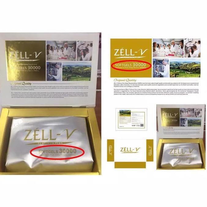 zell V gold produk kecantikan perawatan wajah TERJAMIN