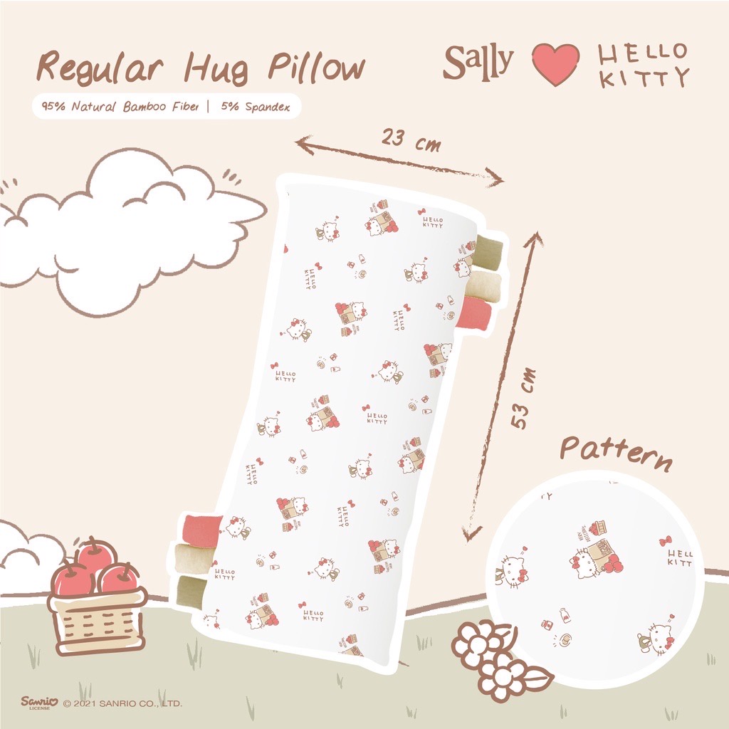 Regular Hug Pillow Hello Kitty Collection - Friends of Sally