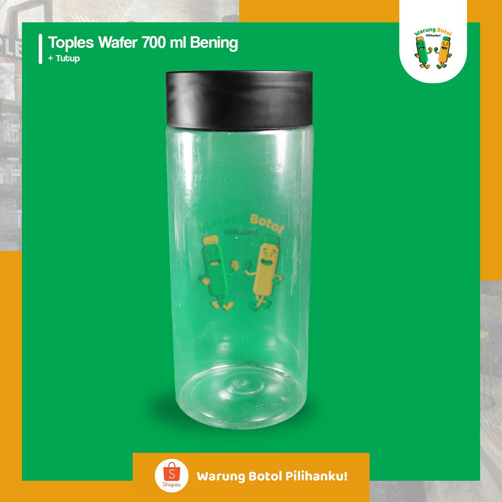 

Toples Wafer 700ml Bening