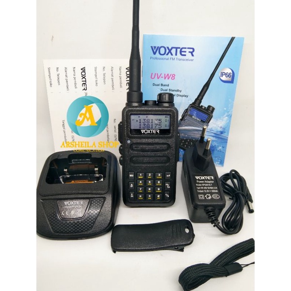 Ht voxter uv w8 original murah garansi 1 tahun