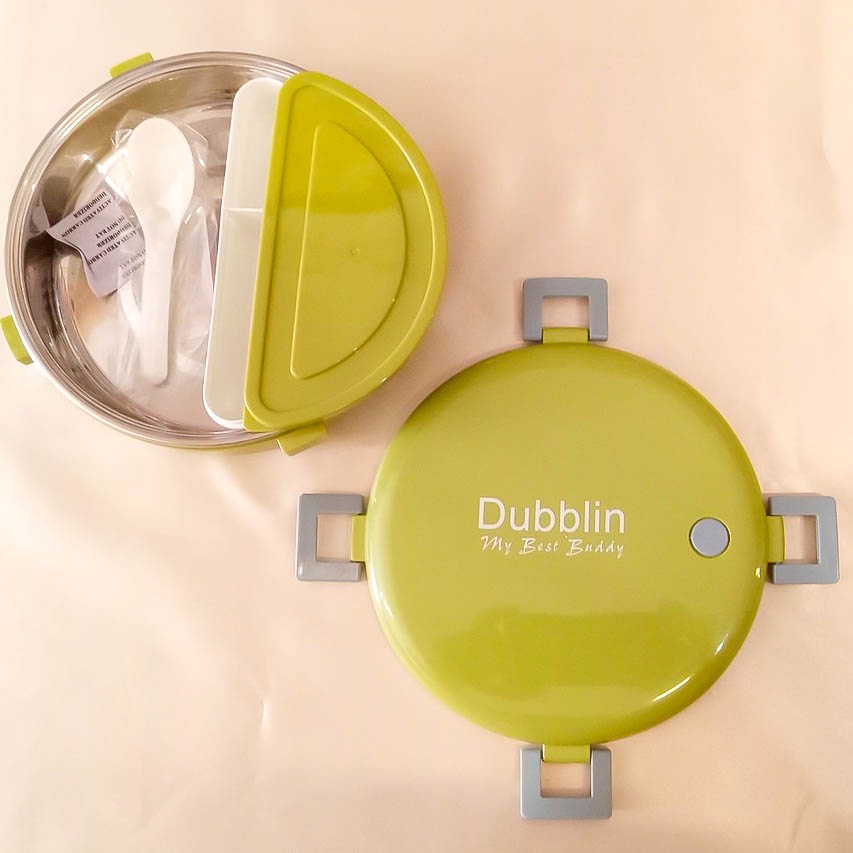 Jual Tempat Makan Kotak Makan Lunch Box Bento Bulat Dubblin dalam