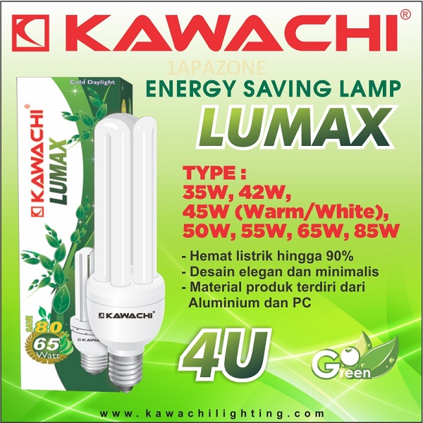 Plc Lumax 4U 35WATT (Energy Saving Lamp) KAWACHI