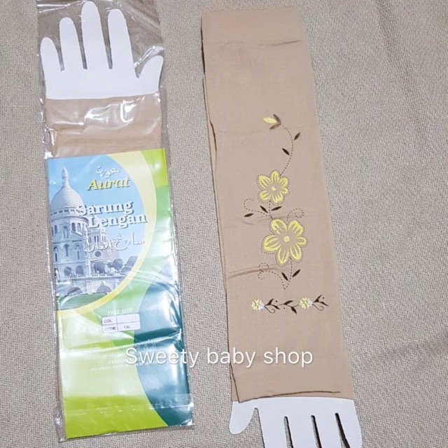 Sarung tangan pelindung matahari / handsock / manset muslim / sarung tangan wanita