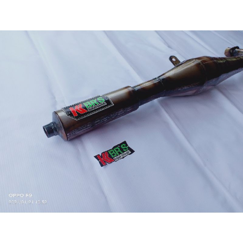 Knalpot Fizr Fiz r F1zr Force1 model kolong 3v3  spek drag