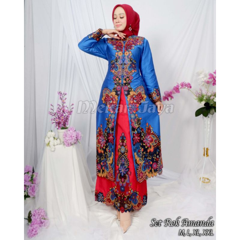 BEST SELLER &lt; STELAN ROK KIPAS SAPU JAGAT//KEBAYA PESTA//KEBAYA MODREN//BY MEKAR JAYA KEBAYA