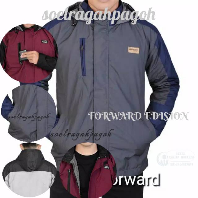 JAKET FORWARD-JAKET PARASUT - M - L - XL