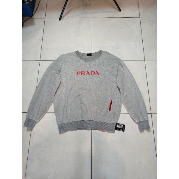 crewneck prada