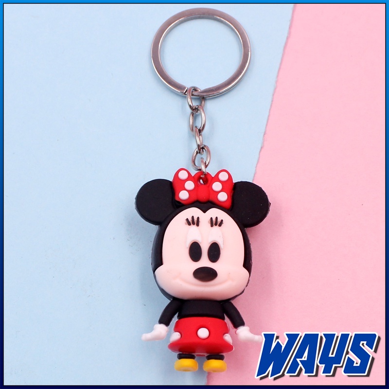 [G022] GANTUNGAN KUNCI DISNEY MICKEY MOUSE / MINNIE MOUSE / WINNIE THE POOH / STITCH / DONALD DUCK IMPORT