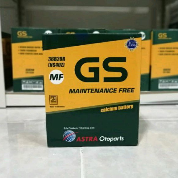 Aki Mobil Suzuki Splash, APV, Carry GS Astra MF NS40Z Aki Kering