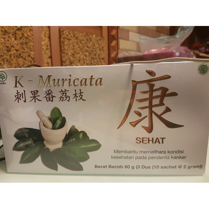 

K muricata teh penghancur sel kanker dan tumor vnl1521