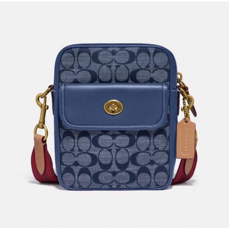 Coach Dylan 15 In Signature Chambray(3688)