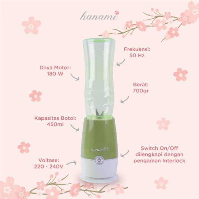 Hanami Mini Juicer Kurumi