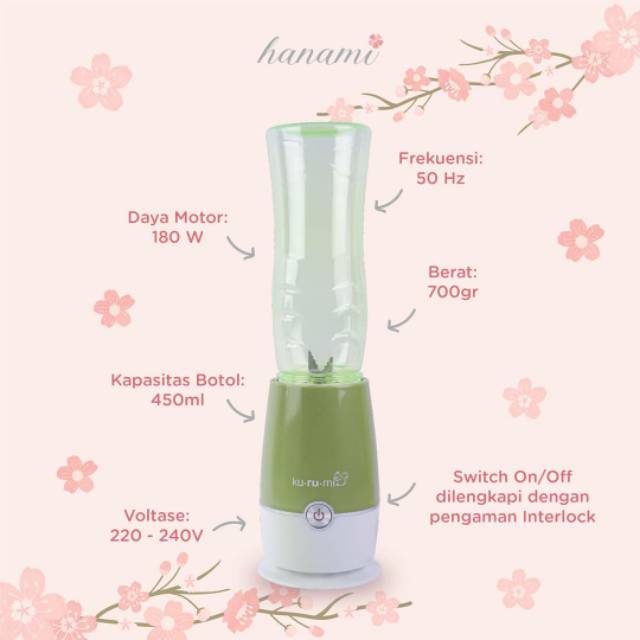 Hanami Mini Juicer Kurumi