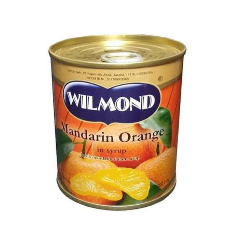 

Wilmond Mandarin Orange 312gr / Buah Jeruk Kaleng