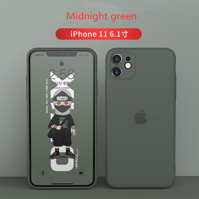 Spot original Casing Pelindung Lensa Kamera Untuk iPhone 11 11Pro MAX Full Cover Silicone Case