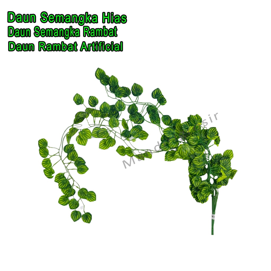 Daun Semangka * daun Rambat Plastik* Daun Rambat Artificial* Semangka 90