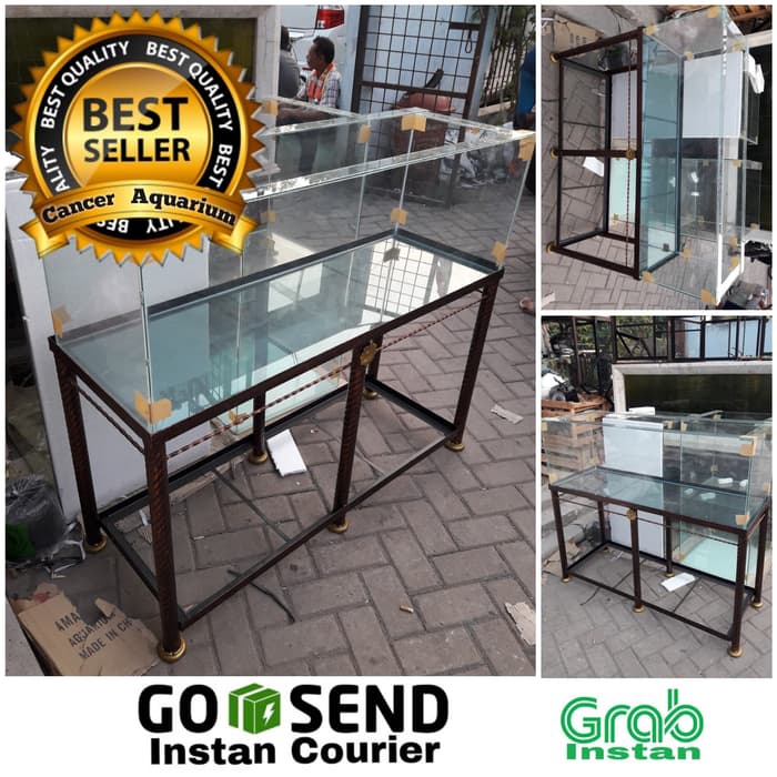 Aquarium Dan Rak Besinya 120x40x40 5mm