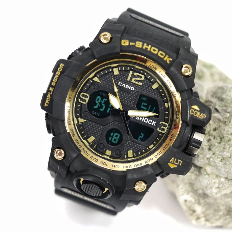 casio -g-shok triple time code 1155 wter resint ready stock