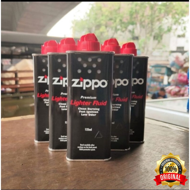 Minyak Zippo Refill Isi Ualng Zippo Original 125ml