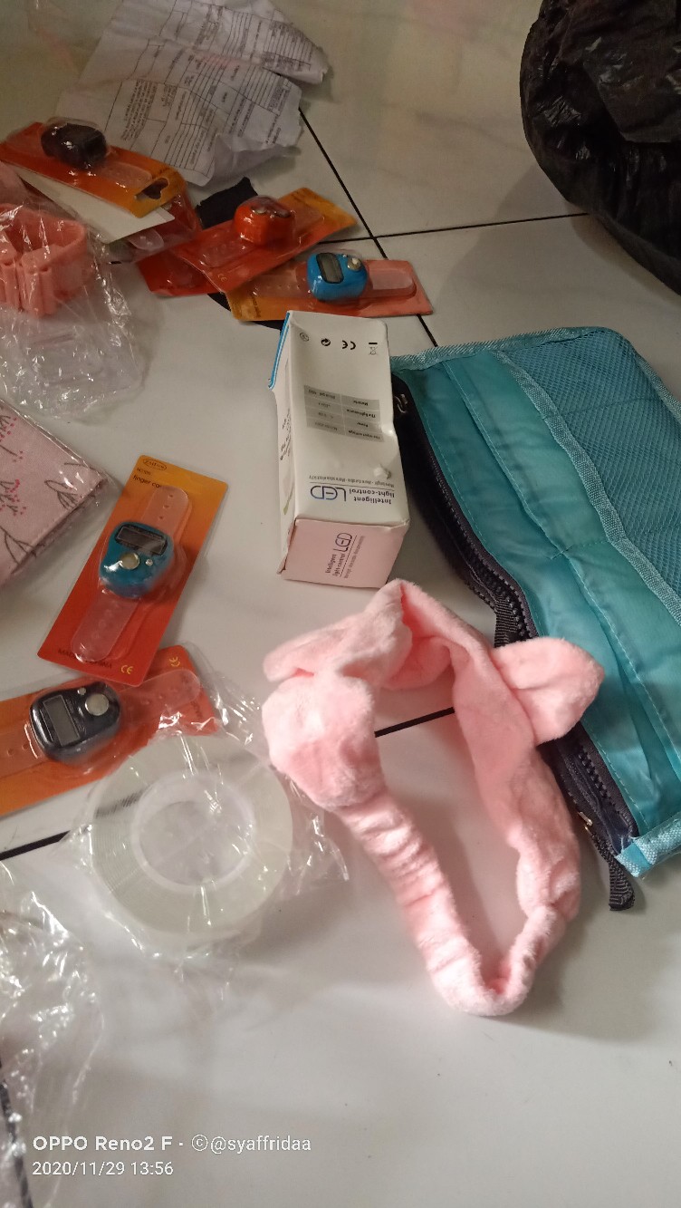 {lav - H686 Dual Bag Korean / Bag Organizer Dual Zipper / Tas Multifungsi Import Batam / Travel Bag