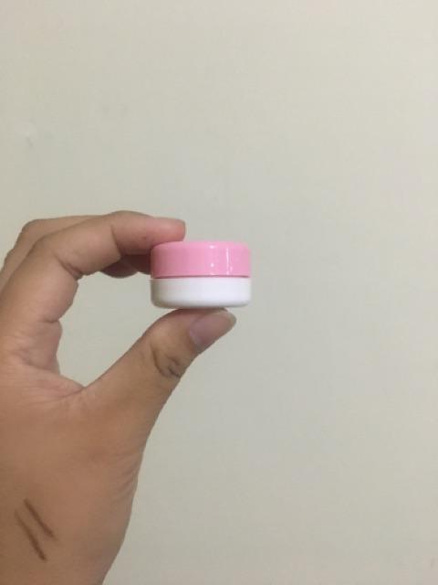 (paket 50 Pcs) Pot Cream Gram /  Ps 5 Gram Pink Putih