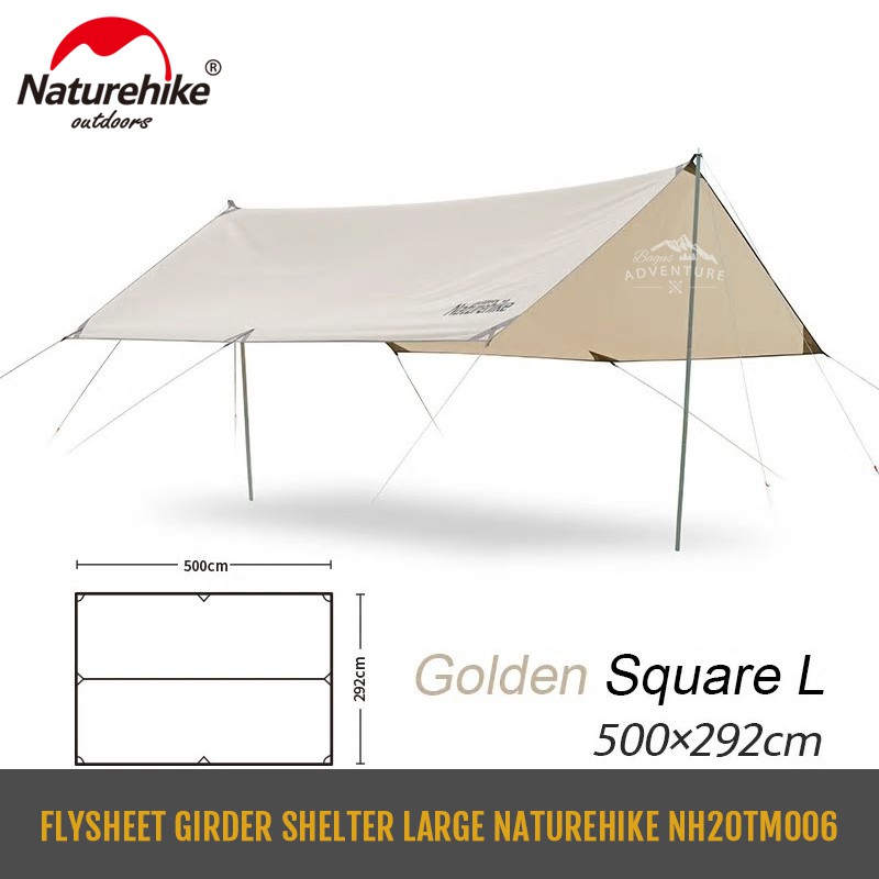 Flysheet Girder Shelter Square Large Naturehike NH20TM006