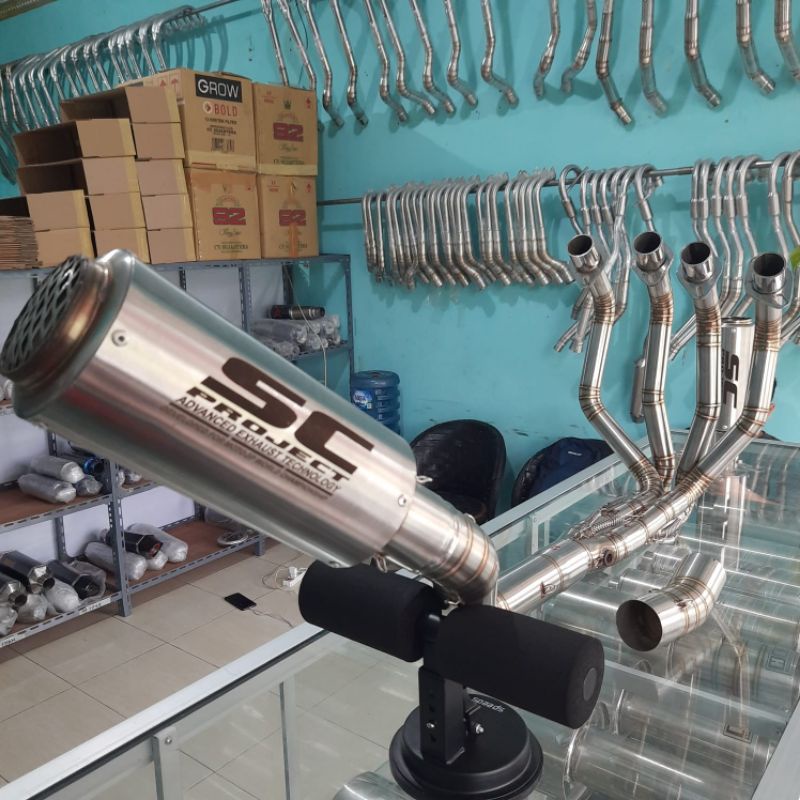KNALPOT SC PROJECT ZX25R FULL SYSTEM