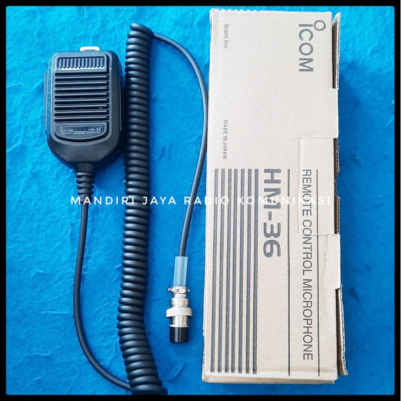 Mic extramic ptt icom hm-36 tuk icom 25a 28a ic 271 ic 290 ic 7800