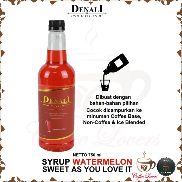 

DENALI SYRUP SIRUP DENALI UK RASA WATERMELON BIG SALE