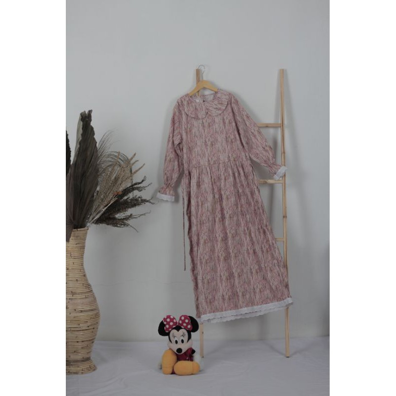 Gamis Anak Katun Jepang Tokai / Gamis Anak Syar'i / Baju Muslim Anak 10 - 12 tahun